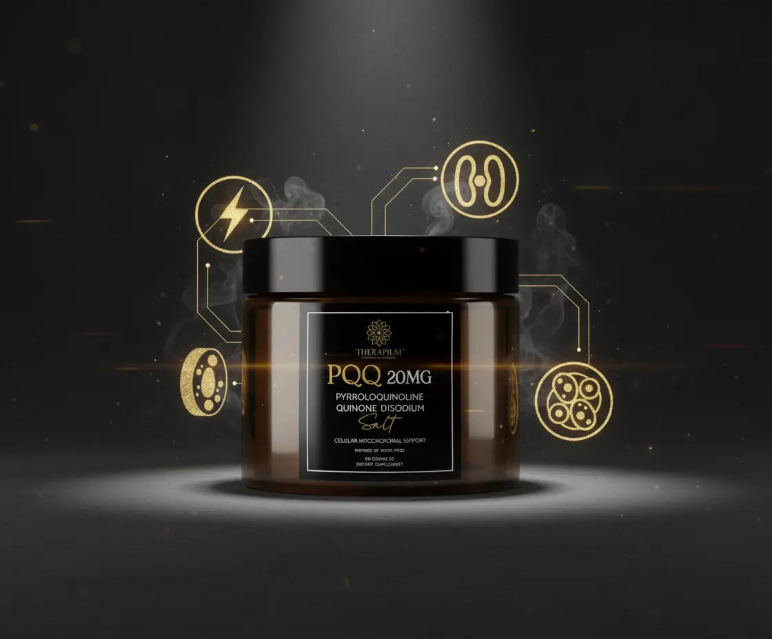 THERAPIUM™ PQQ Supreme – 30 Capsules | Cellular Support Formula Therapium