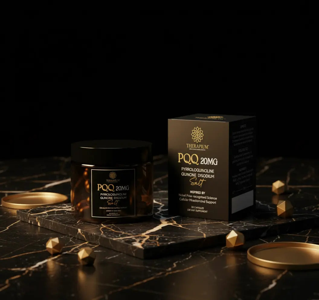 THERAPIUM™ PQQ Supreme – 30 Capsules | Cellular Support Formula Therapium